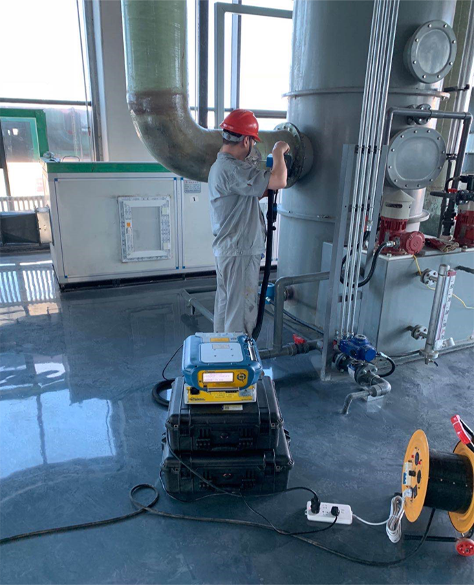 制藥企業日常排放非甲烷總烴濃度抽檢測試