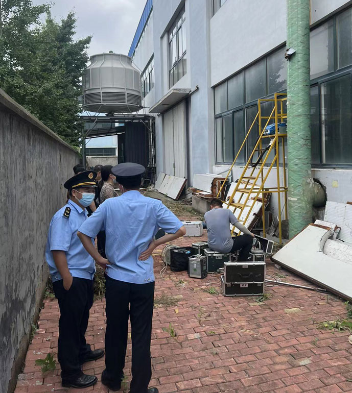 青島力克川液壓機械有限公司現(xiàn)場測試